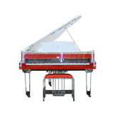 Steiner HG-168A Crystal Grand Piano With Self Play - Red